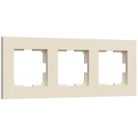 Рамка на 3 поста Werkel Slab айвори матовый W0032962 4690389193446