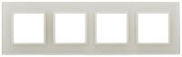Рамка 4-постовая ЭРА Elegance 14-5104-02 Б0034525