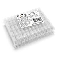 Колодка клеммная винтовая Stekker, линейка 12 штук, полиэтилен, LD227-15A 39080