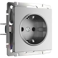 Розетка Werkel серебряный матовый W1171065 4690389195570