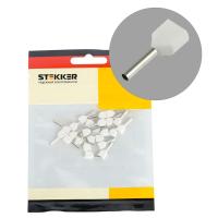 Наконечник штыревой втулочный изолированный НШВИ(2) 0,5-8 (DIY упаковка 25 шт) LD406-0508 50401