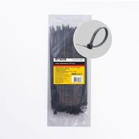 Хомут нейлоновый Stekker NYCT47-300 4,7х300 мм, d пучка max 82 мм, нагрузка 22кг, черный 32788