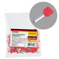 Наконечник штыревой втулочный изолированный НШВИ(2) 1,0-8 LD406-1008 50385