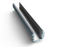 Профиль круглый универсальный серебро 1м. Apeyron 08-17-01