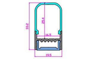 Рассеиватель Arlight ARH-WIDE-(B)-H20-2000 RRC Clear-PM 018875