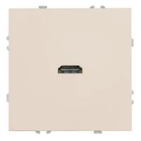 Розетка HDMI 2.0 Type A (механизм), Stekker Эмили, RST00-5118-08, кашемир, soft touch 50169