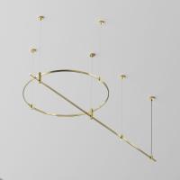 Основание на тросовых подвесах Hang для трековых светильников Maytoni Technical Flarity TFC-Flar-H05-BS