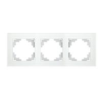 Рамка 3-постовая Stekker Катрин белый GFR00-7003-01 39256