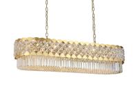 Подвесная люстра Newport 8300/120 oval gold polished М0070639