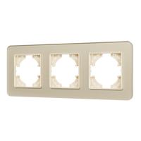 Рамка стеклянная FRM-OMALI-SFGS-3-GD Arlight 049715