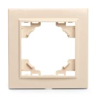 Рамка 1-постовая Stekker Эрна слоновая кость PFR00-9001-02 39624