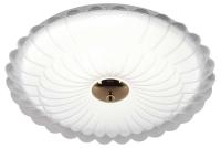 Светильник потолочный светодиодный ЭРА Классик без ДУ SPB-6 Chester 48W-5K WH+GD 5000К белый/золото Б0070191