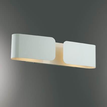 Настенный светильник Ideal Lux Clip AP2 Small Bianco 014166 Настенный светильник Ideal Lux Clip AP2 Small Bianco 014166