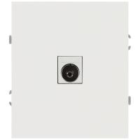Розетка ЭРА Arktik 16-3101-08 TV одиночная белый матовый Б0070471