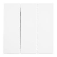 Выключатель 3-клавишный (механизм), Stekker, 250В, 10А Мия, RSW10-3108-01, белая магнолия 50430