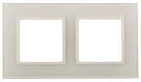 Рамка 2-постовая ЭРА Elegance 14-5102-02 Б0034489