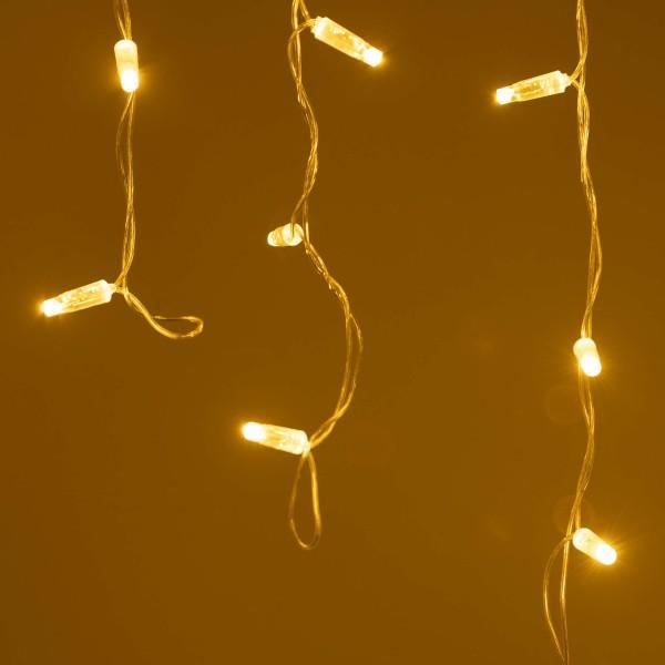 Уличная светодиодная гирлянда Ardecoled бахрома 230V теплый белый ARD-Edge-Classic-2400X600-Clear-88Led-Flash Warm/Warm 031190