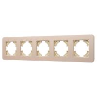 Рамка алюминиевая FRM-AKIRY-SFAL-5-GD Arlight 049748