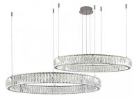 Горизонтальная композиция Newport 8240 из двух колец хром №16 S8240_034CH