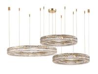 Горизонтальная композиция Newport 8550 из трех колец золото №179 S8550_179G