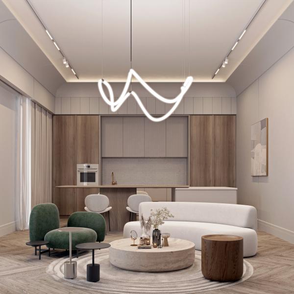 Коннектор прямой для магнитного шинопровода Arlight Mag-Flex-Con-Power-Mini-Kit 034062