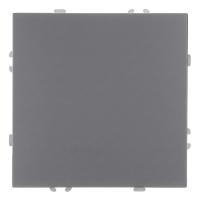 Выключатель 1-клавишный (механизм), STEKKER, 250В, 10А, серия Эмили, RSW10-5103-10,  платиново-серый, soft touch 49943