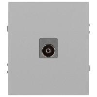 Розетка ЭРА Arktik 16-3101-03 TV одиночная алюминий Б0070466