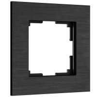 Рамка Werkel AluMax на 1 пост черный алюминий W0013508 4690389204012