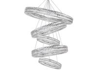 Вертикальная композиция Newport 8550 из пяти колец хром №172 S8550_172CH