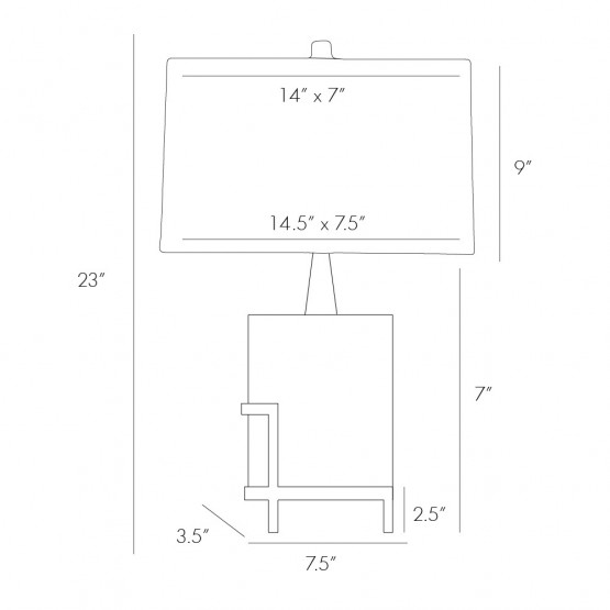 Настольная лампа Imperium Loft Art-Deco 74272-22
