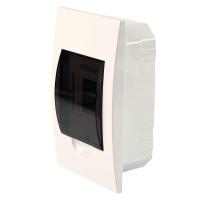 Бокс встраиваемый Stekker EBX50-4/04-50 4 модуля, пластик ArcaLight 50508