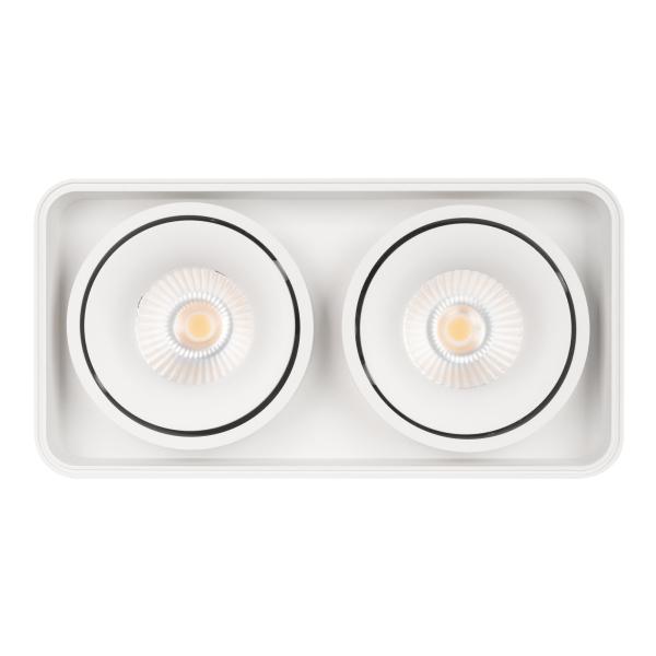 Потолочный светодиодный светильник Arlight SP-Cubus-S195x100-2x8W Warm3000 036058
