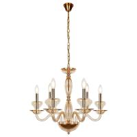 Подвесная люстра iLamp Mercury P9448-6 Gold