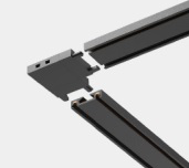 Коннектор L-образный Italline Kreator IT09-9029 black