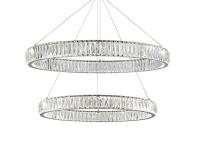 Вертикальная композиция Newport 8240 из двух колец хром №14 S8240_032CH