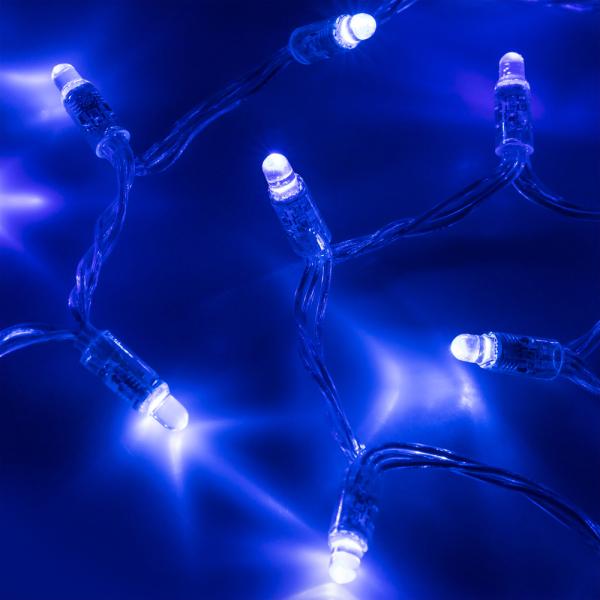 Уличная светодиодная гирлянда Ardecoled нить 12V разноцветная ARD-String-Classic-6000-Clear-40Led-Live RGB-SPI 028806