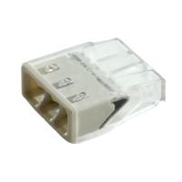 Клемма монтажная 3-проводная STEKKER  для 1-жильного проводника, LD2273-203