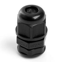 Сальник MG12 диаметр проводника 4,5-8 мм Stekker, IP68, чёрный 49450