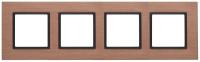 Рамка 4-постовая ЭРА Elegance 14-5204-14 Б0034562