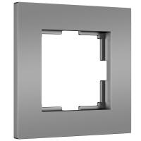Рамка Werkel Slab на 1 пост серебро матовый W0012965 4690389193361
