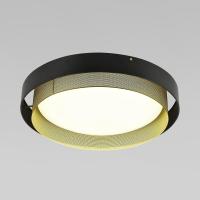 Потолочный светодиодный светильник Eurosvet Imperio 90287/1 черный/золото Smart Потолочный светодиодный светильник Eurosvet Imperio 90287/1 черный/золото Smart