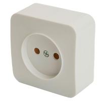 Розетка 2P Stekker София белый MST10-11-01 49301