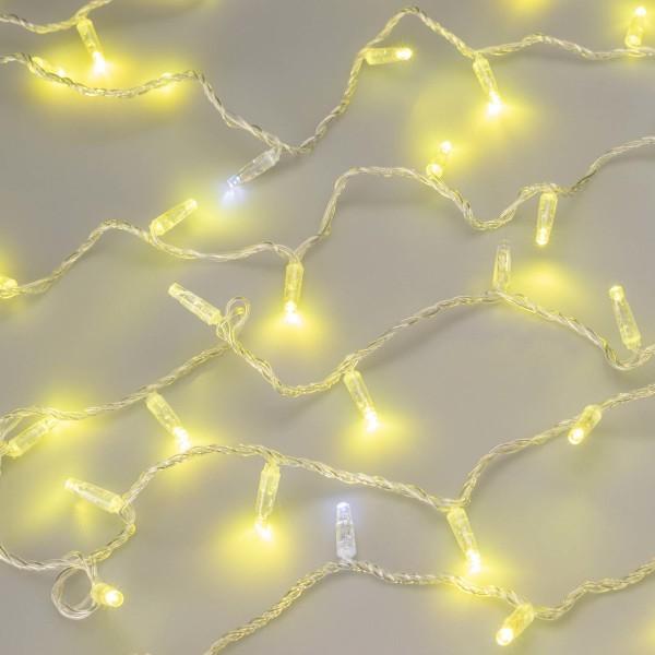 Уличная светодиодная гирлянда Ardecoled нить 230V золото ARD-STring-Classic-10000-Clear-100Led-Flash Gold 025820
