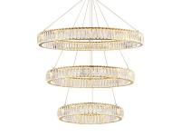 Вертикальная композиция Newport 8240 из трех колец золото №9 S8240_027G