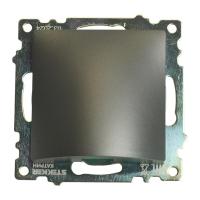 Кабельный вывод (механизм), STEKKER, серия Катрин, графит, GLS00-7116-06 49469