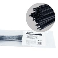 Термоусадочная трубка Stekker HST-1575-100BK, длина 100 см., коэф. усадки 2:1 50271