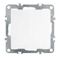 Выключатель 1-клавишный (механизм), Stekker, PSW10-9103-01, 250В, 10А Эрна, белый 39311