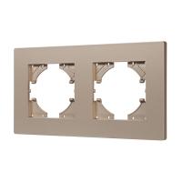 Рамка пластиковая FRM-PERIO-PL-2-GD Arlight 049753