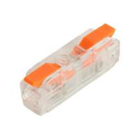 Клемма супер-компактная проходная серии 219 на 1 контакт STEKKER, LD219-421