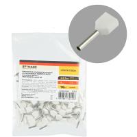 Наконечник штыревой втулочный изолированный НШВИ(2) 0,5-8 LD406-0508 50382